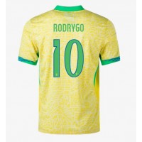 Dres Brazil Rodrygo Goes #10 Domaci Copa America 2024 Kratak Rukav